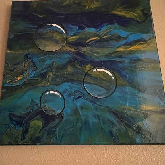 Original abstract art created by my brother - Picture 3 of 10